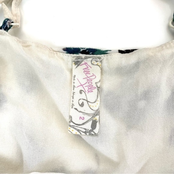 Free People White Floral Yuma Swing Dress - Picture 15 of 16